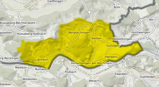 Immobilienpreisekarte Hohentengen am Hochrhein